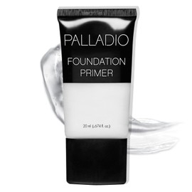 Palladio Foundation Primer, prebase ligera y aterciopelada, úsela sola o como base de base, minimiza las líneas finas y los poros, ayuda a que el maquillaje dure más tiempo.