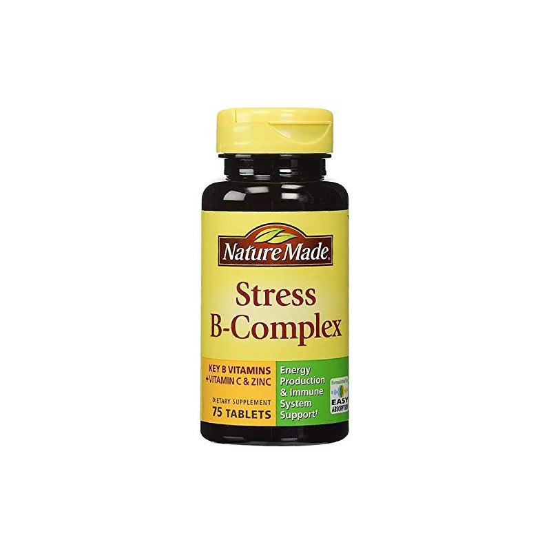 Nature Made Stress B-Complex Dietary Supplement Tablets with Vitamin C