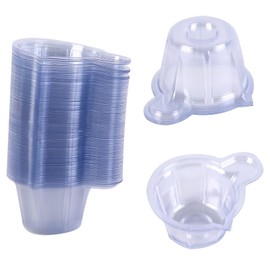 200Pcs Transparent Clear Urine Container CupUseful Disposable Urine Cup Helpful Plastic Urine Collection Cup for Pregnancy Test Urine Specimen Cups(40ML)