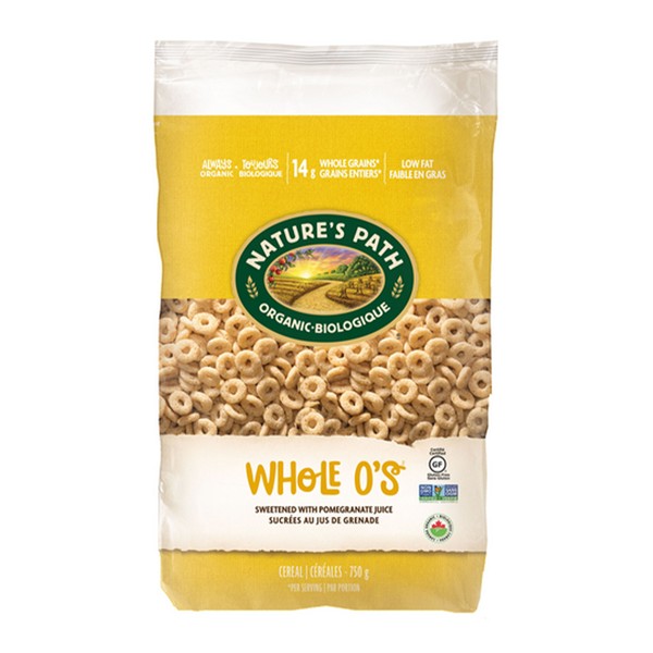 Nature's Path Organic Cereal Whole O's 750g