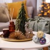 sourcing map 3Pcs Decorative Glass Balls 2.36 Inch Orbs Centerpiece