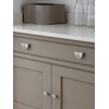 JIASENBAO 5 Pack Brushed Nickel Cabinet Pulls 3" Hole Center