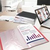 Waytex 931331R Document Protector A4 40 Pockets Premium Polypropylene Opaque