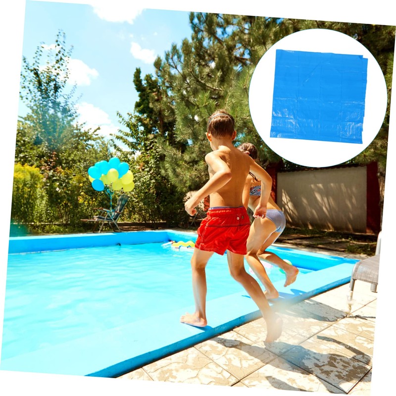 BESPORTBLE Pool Mat Swimming Pool Cover Dust Rainproof Paint Drop