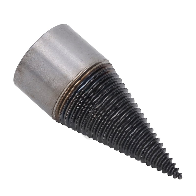Firewood Bit Ti Coating Carbon Steel Efficient Cutting Wood Splitter