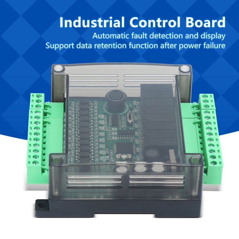 PLC Board Programmable Controller Industrial Control Module with DVP Cable