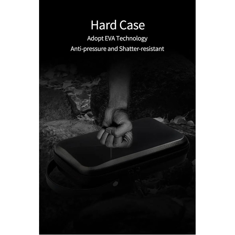 Telesin Multifunction Waterproof Expandable Hard Shell Portable Storage Bag Carrying