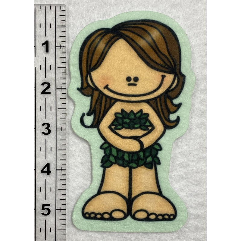 Garden of Eden Adam & Eve Bible Felt Set for