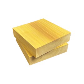 Barrington Hardwoods Yellowheart Bowl Blank (2pc) (2" x 6" x 6")