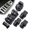 ACLONG Driver Side Power Master Window Switch & Passenger Side