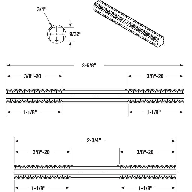 Prime-Line E 2660 French Colonial Door Levers, Heavy Weighted Casting