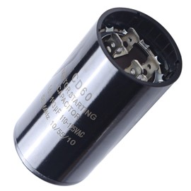 Seentech 161-193 uf/MFD 110-125 VAC ±20% Round Motor Start Capacitor 50/60 Hz AC Electric Universal Fit for AC Motor Run or Fan Start and Cool or Heat Pump Air Conditioner