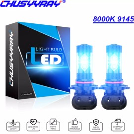 CHUSYYRAY Fog Lights for Ford F150 2002 - 2016 Super Bright 80W COB LED Bulbs H10 9145
