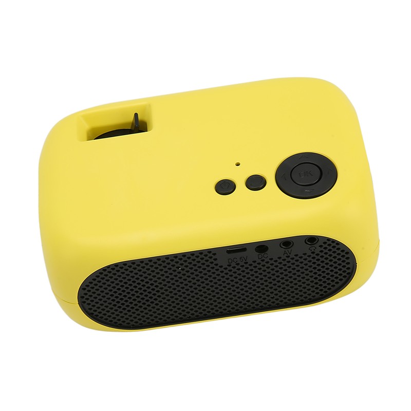 M24 Mini Portable Projector Multifunction 360 Degree Surround Sound Home