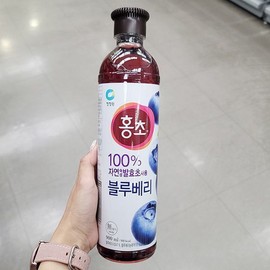 Cheongjeongwon 청정원 마시는 홍초 (블루베리) 900ML x 1개 Chungjungwon Drinking Hongcho (Blueberry) 900ML x 1 piece