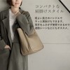 VITAFELICE sib-20002n Women's Genuine Cowhide Leather One-Handle Tote Bag, grey
