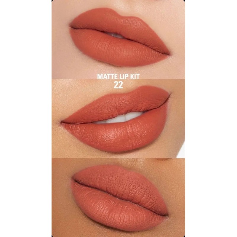 Kit Labial Liquido Delineador - Original - Kylie Cosmetics