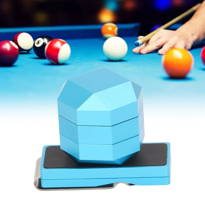 QANYEGN Magnetic Billiard Chalk Holder Clip, Cue Chalk Holder Clip,