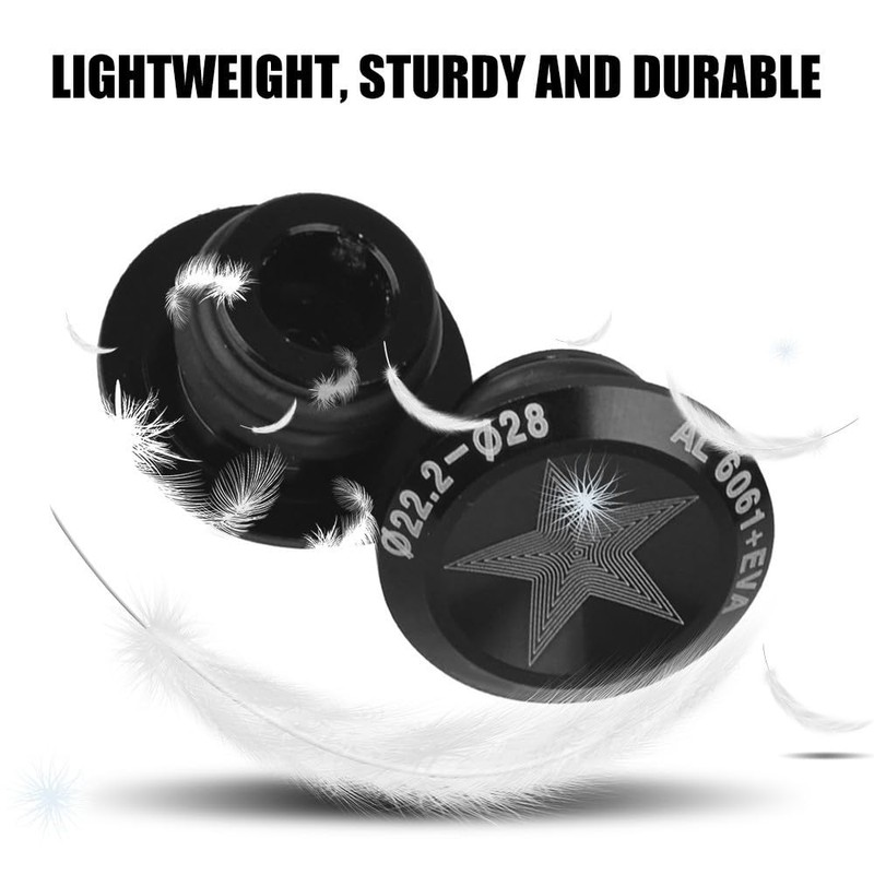 Bicycle Handlebar End Plugs, Pack of 2 Handlebar End Plugs