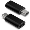 Accessonico USB C to Mini USB Adapter, (2 Pack) USB