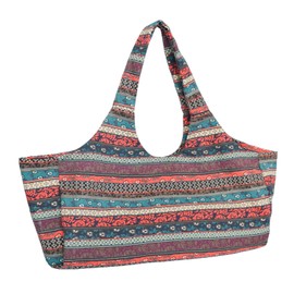 3DTengkit Yoga Mat Carry Bag, Yoga Mat Bag, Large Yoga Mat Carry Strap with Pocket and Inner Pocket with Zip, for Men and Women, Gym, Sports (Red)