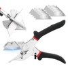 Multi Angle Miter Shears Cutter, Trim Cutter with 10 Blades,