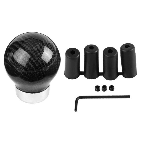 Qiilu Universal Gear Knob Manual Gear Knob Cap Car Gear