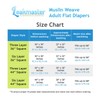 LeakMaster Adult Cloth Diapers Muslin Weave 100% Cotton Flat Cloth