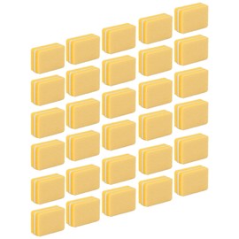 30 Stück Nagelfeilenblock, Schleifpuffer, Polierfeile, Nagelkunst-Spitzen-Werkzeug, Finger-Maniküre-Pediküre-Werkzeug für den Heim- und Salongebrauch, Nagelkunst-DIY (YELLOW)