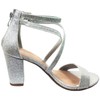 Over the Toe Strap Ankle Wrap Strap Heel Open Toe