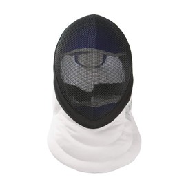LEONARK Fencing Epee Mask Hema Helmet CE 350N Certified National Grade Masque - Fencing Protective Gear (Black, Small)