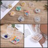 10 Pcs Mini Clear Plastic Box, 1.8 mm Thicken Transparent