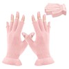 MIG4U Fingerless Moisturizing Gloves, Half Finger Touchscreen Beauty Glove for