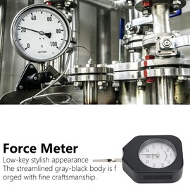Topyond Tensiometer, Alloy Dynamometer, SEG‑100‑1 Pressure Gauge Tension Meter Single Needle Switch Dynamometer 100g for Measuring Force