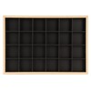 Jewelry Storage Display Trays Multipurpose 24 Grids Jewelry Tray for
