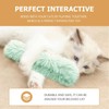 3 Pack Cat Kicker Toys,11" Long Soft Plush Cat Toys