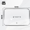 Vayepro Griddle Glass Lid for Lodge 10.62-inch x 16.14-inch Cast