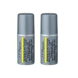 S.T. Dupont Premium Butane 30mL - Yellow (2 Pack)