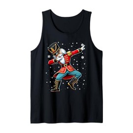 Dabbing Nutcracker Christmas Costume Matching Family Pajama Tank Top