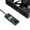 Thermalright TL-M12Q Case Fan-120mm Quiet,PWM Function,Infinity Mirror ARGB Lighting Effects,Wireless