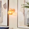 iDEGU Pack of 2 Wall Lights Indoor E27 Wooden Wall