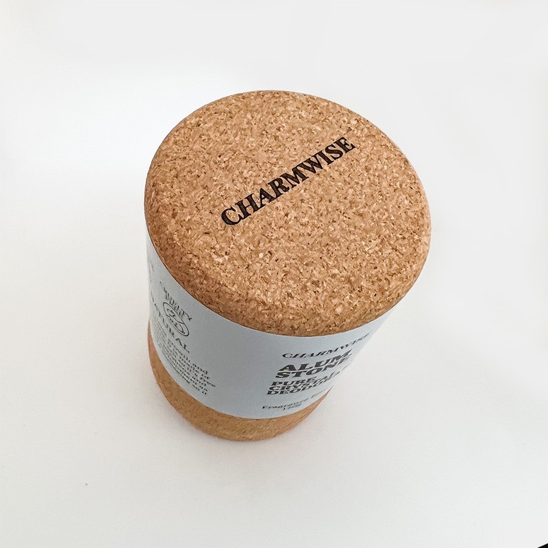 Charmwise Alum Stone Alum Block Natural Deodorant 120grams/20grams Biodegradable Plant