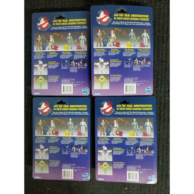 Kenner The Real Ghostbusters Kenner Ray Peter Winston Egon All