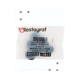 Restagraf 6 Pcs 10.5mm Hole Trim Strip Light Strip Police Plate Trim For Nissan Vehicles