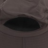 Sun Hat Nylon Dark Gray UV Protection Breathable Adjustable Wide