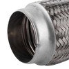 Auto Stainless Steel Exhaust Flexible Pipe Repairing Replacement Tube 150x76mm/6x3in