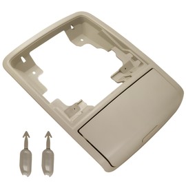 SHOZHO Beige Sunglass Box Console Case Holder Fit for VW Jetta MK6 2011-2018 Passat B7 Replace 56D868837A Overhead Console Glasses Holder, Roof Console Sunglasses Case