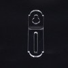 FarBoat 10pcs Adjustable Acrylic Corner Braces Clear Plastic Wall Mount