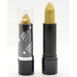 Saffron - Glitter Lipstick #408 (Colour 105 Glitter Gold)