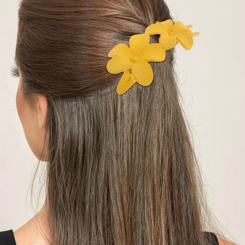 Pinzas De Flor Para Peinar Con Efecto De Corona Alta